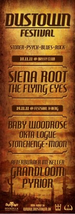 DustownFest #1 2011_Flyer by Martin 3R_GrittyMag